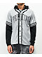 Primitive Collegiate 2Fer Grey & Black Hooded Shirt - Thumbnail image 1 of 3
