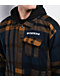 Primitive De Soto Brown & Blue Hooded Flannel Jacket - Thumbnail image 6 of 8