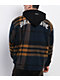 Primitive De Soto Brown & Blue Hooded Flannel Jacket - Thumbnail image 2 of 8