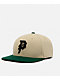 Primitive Dirty P Grey & Green Snapback Hat - Thumbnail image 1 of 3