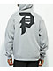 Primitive Dirty P sudadera con capucha gris y cremallera