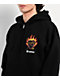 Primitive Flames Black Zip Hoodie - Thumbnail image 3 of 5
