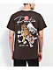 Primitive Ginza Cat Brown T-Shirt - Thumbnail image 1 of 3
