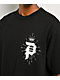 Primitive Grace Rhinestone Black T-Shirt - Thumbnail image 3 of 4