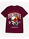 Primitive Heat Burgundy T-Shirt