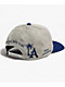 Primitive Loyalty A-Frame Natural & Blue Corduroy Snapback Hat - Thumbnail image 2 of 3