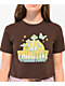 Primitive Melt Brown Crop T-Shirt - Thumbnail image 2 of 3