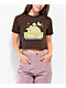 Primitive Melt Brown Crop T-Shirt - Thumbnail image 1 of 3