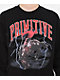 Primitive Nightrider Black Crewneck Sweatshirt 