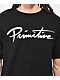 Primitive Nuevo Script Black T-Shirt - Thumbnail image 2 of 2