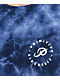 Primitive Orbit camiseta en azul marino con efecto tie dye