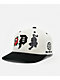 Primitive Outsider White & Black Snapback Hat - Thumbnail image 1 of 6