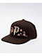 Primitive Passage Brown Snapback Hat - Thumbnail image 1 of 3