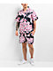 Primitive Sakura Black & Pink Elastic Waist Shorts - Thumbnail image 4 of 7