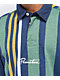 Primitive Sammy Long Sleeve Blue & Green Rugby Shirt