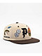Primitive Signs Cream & Brown Snapback Hat - Thumbnail image 5 of 8