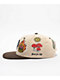 Primitive Signs Cream & Brown Snapback Hat - Thumbnail image 7 of 8
