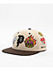 Primitive Signs Cream & Brown Snapback Hat - Thumbnail image 1 of 8