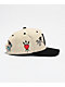 Primitive Triumph A Frame Cream & Black Snapback Hat - Thumbnail image 4 of 5
