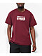 Primitive x Demon Slayer Giyu Tomioka Burgundy T-Shirt - Thumbnail image 2 of 3