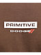 Primitive x Dodge Burnout Brown T-Shirt - Thumbnail image 3 of 3