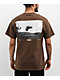 Primitive x Dodge Burnout Brown T-Shirt - Thumbnail image 1 of 3
