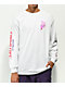 Primitive x Dragon Ball Super Goku Black Rose White Long Sleeve T-Shirt