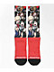 Primitive x My Hero Academia Black & Red Crew Socks