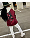 Primitive x Naruto Crows Burgundy Coaches Jacket