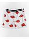 Primitive x Naruto Shippuden Akatsuki White Mesh Shorts - Thumbnail image 1 of 4