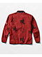 Primitive x Naruto Shippuden II Akatsuki Burgundy Fleece Zip Up Jacket