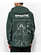Primitive x Naruto Shippuden Itachi Green Windbreaker Jacket