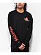 Primitive x Naruto Shippuden Itachi Warning Black Long Sleeve T-Shirt - Thumbnail image 2 of 4