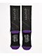 Primitive x Naruto Shippuden Sasuke Strike Black Crew Socks - Thumbnail image 2 of 3