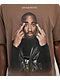 Primitive x Tupac Icon Brown Heavyweight T-Shirt - Thumbnail image 2 of 2
