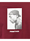 Primitive x Tupac No Changes Maroon T-Shirt