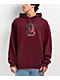 Primitive x WWE Kane Burgundy Hoodie - Thumbnail image 2 of 4