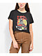 Prince Peter Motley Crue Japan Tour Black Crop T-Shirt