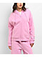 Pro Club Basic Pink Heavyweight Zip Hoodie - Thumbnail image 1 of 4