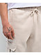 Pro Club Beige Cargo Sweatpants - Thumbnail image 3 of 7