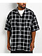 Pro Club Black Plaid Button Up Shirt - Thumbnail image 1 of 3