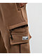 Pro Club Brown Cargo Sweatpants - Thumbnail image 4 of 7