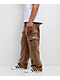 Pro Club Brown Cargo Sweatpants - Thumbnail image 7 of 7