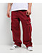 Pro Club Burgundy Cargo Sweatpants - Thumbnail image 1 of 7