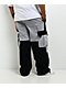 Pro Club Color Block Black & Grey Heavyweight Cargo Sweatpants - Thumbnail image 5 of 11