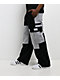 Pro Club Color Block Black & Grey Heavyweight Cargo Sweatpants - Thumbnail image 6 of 11