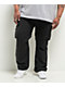Pro Club Comfort Tech Black Tapered Leg Cargo Pants - Thumbnail image 8 of 10