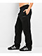 Pro Club Cuffed Black Loose Jogger Sweatpants - Thumbnail image 4 of 4