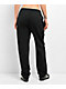 Pro Club Cuffed Black Loose Jogger Sweatpants - Thumbnail image 2 of 4