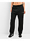 Pro Club Cuffed Black Loose Jogger Sweatpants - Thumbnail image 1 of 4